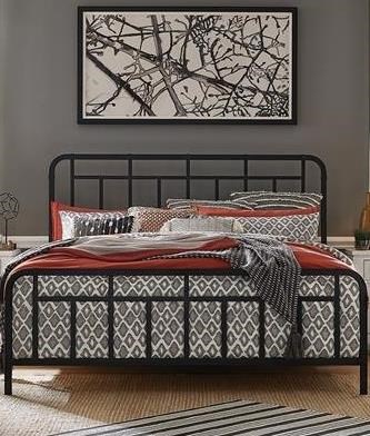 Magnussen Home Harper Springs King Metal Panel Bed