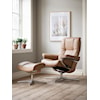 Stressless by Ekornes Mayfair Mayfair Small Recliner and Ottoman