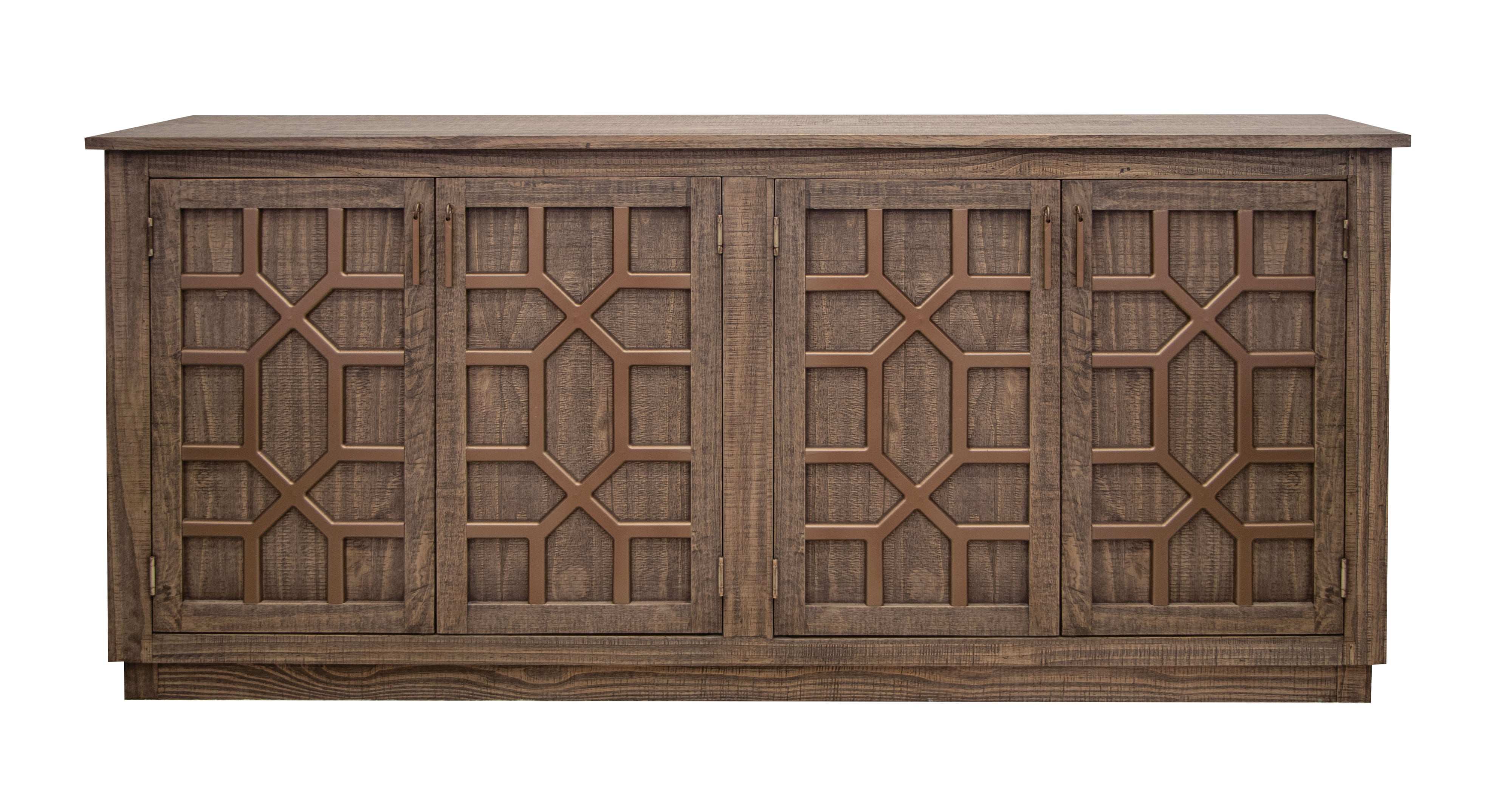 International Furniture Direct London 4-Door Storage Console