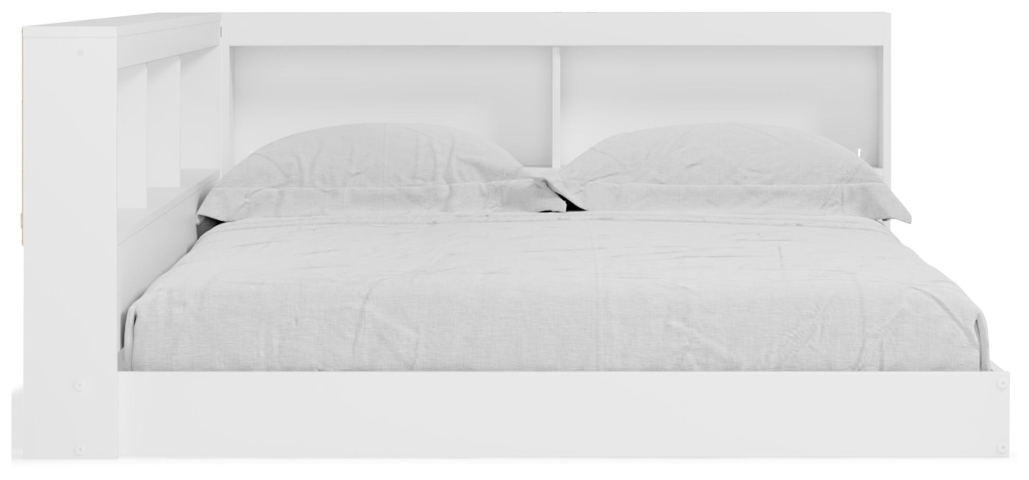 Full Bookcase Storage Bed