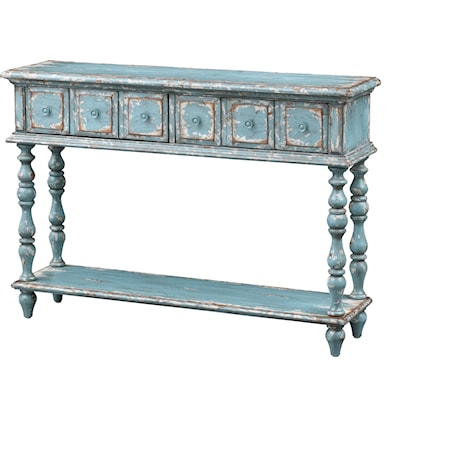 Two Drawer Console Table