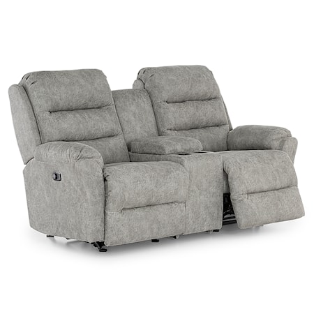 Rocking Reclining Loveseat w/ Console