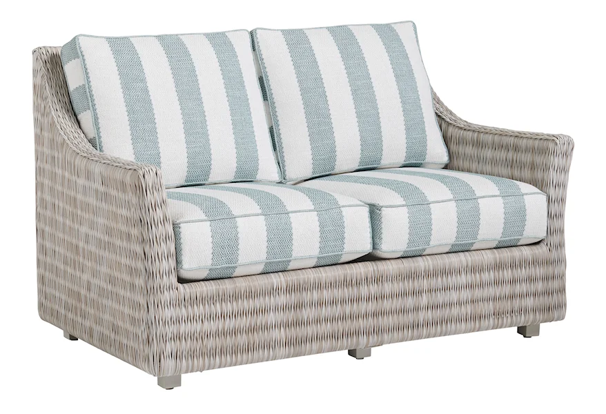 Seabrook Outdoor Loveseat by Tommy Bahama Outdoor Living at Baer's Furniture