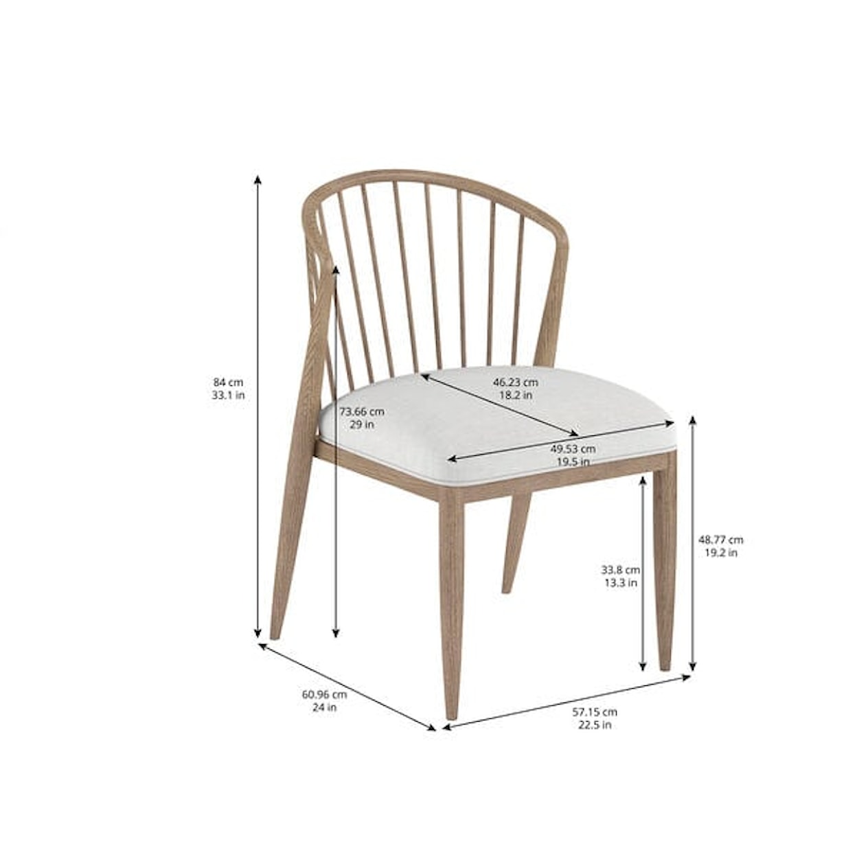 A.R.T. Furniture Inc Finn Spindle Back Dining Chair