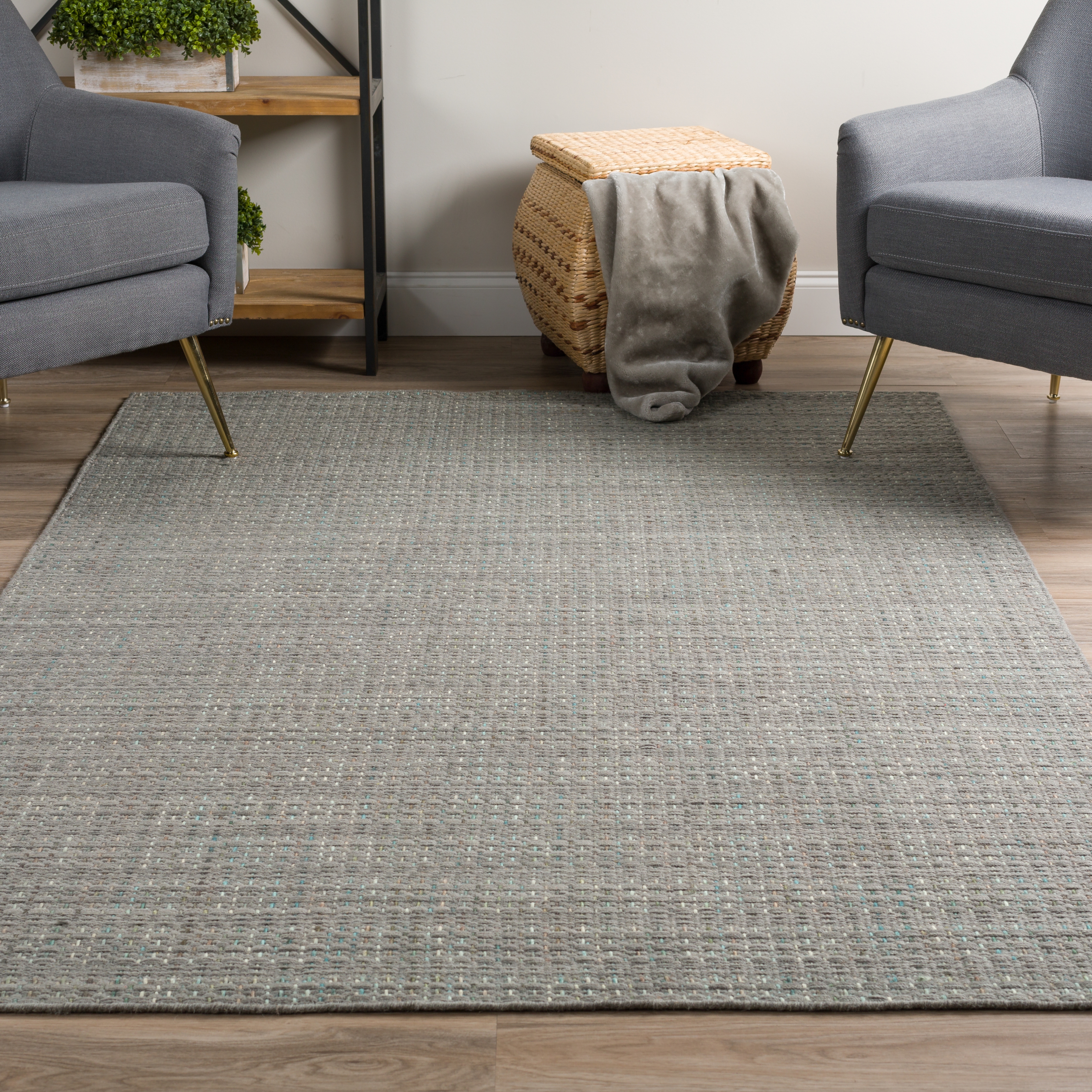 Dalyn Nepal Grey 5' x 7'6" Rug