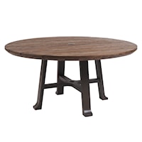 Contemporary Outdoor Round Dining Table