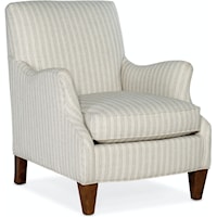 Traditional Upholstered Club Chair