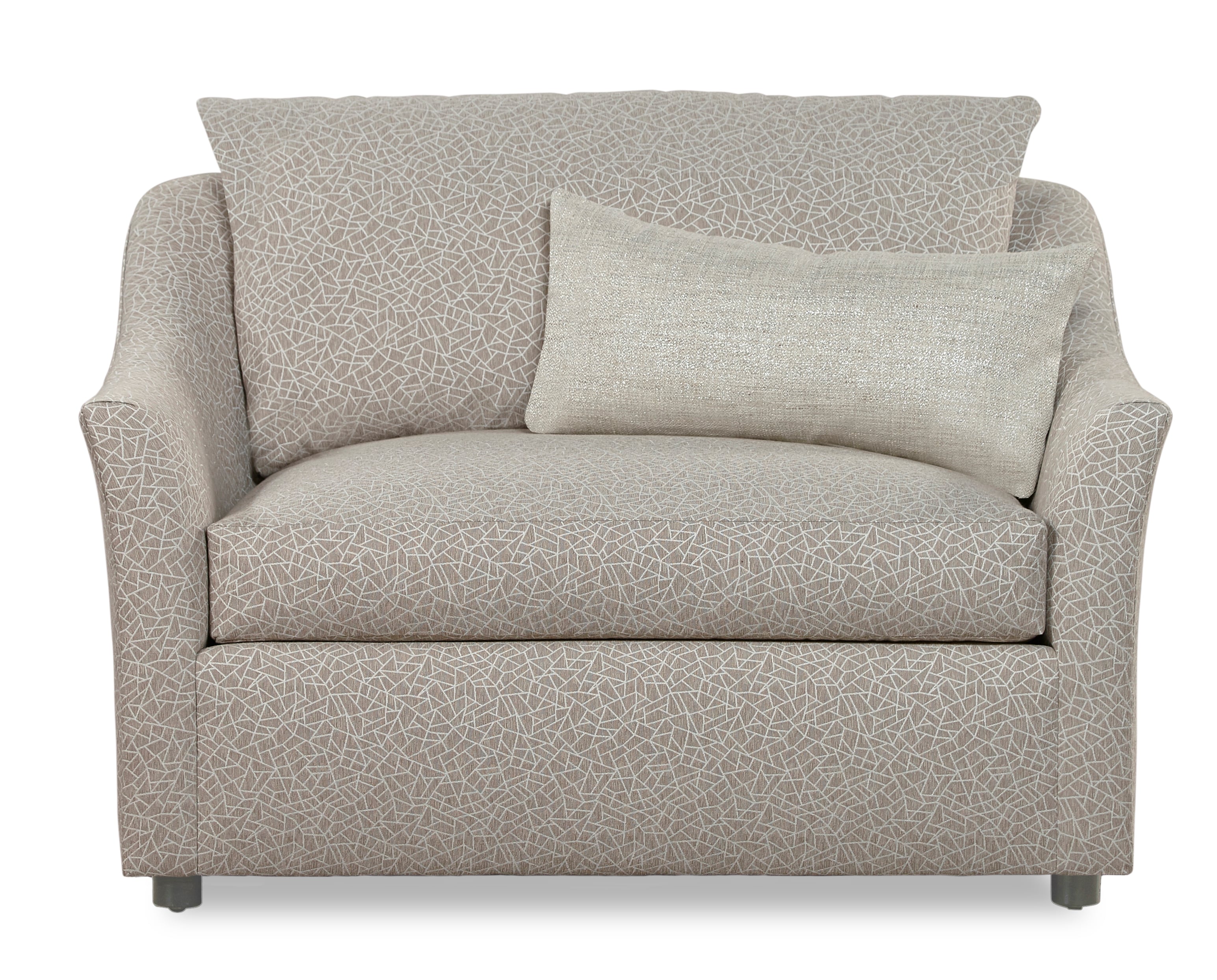 Upholstered Chair and a Half