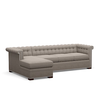 2-Piece Chaise Sectional Sofa