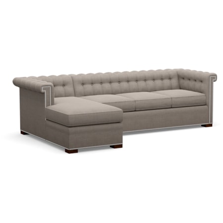 2-Piece Chaise Sectional Sofa