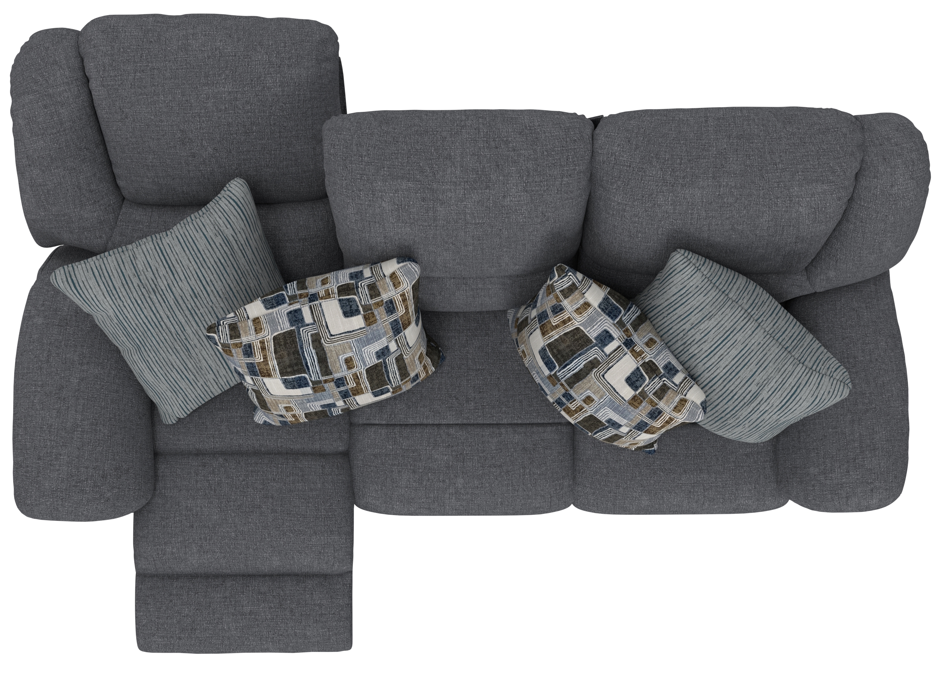 Catnapper Trifecta Manual Triple Reclining Sofa
