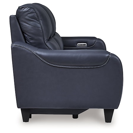 Pwr Rec Sofa With Adj Headrest