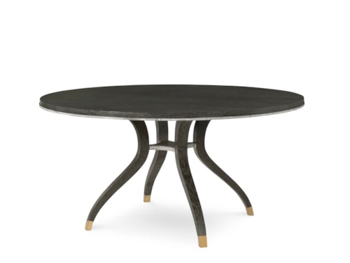 Transitional 60" Round Dining Table