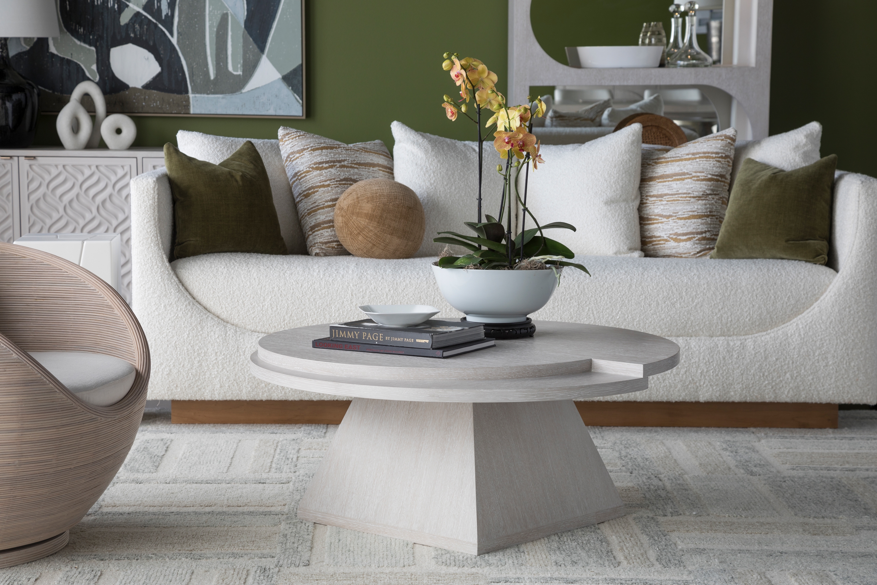 Artistica Solimar Round Cocktail Table