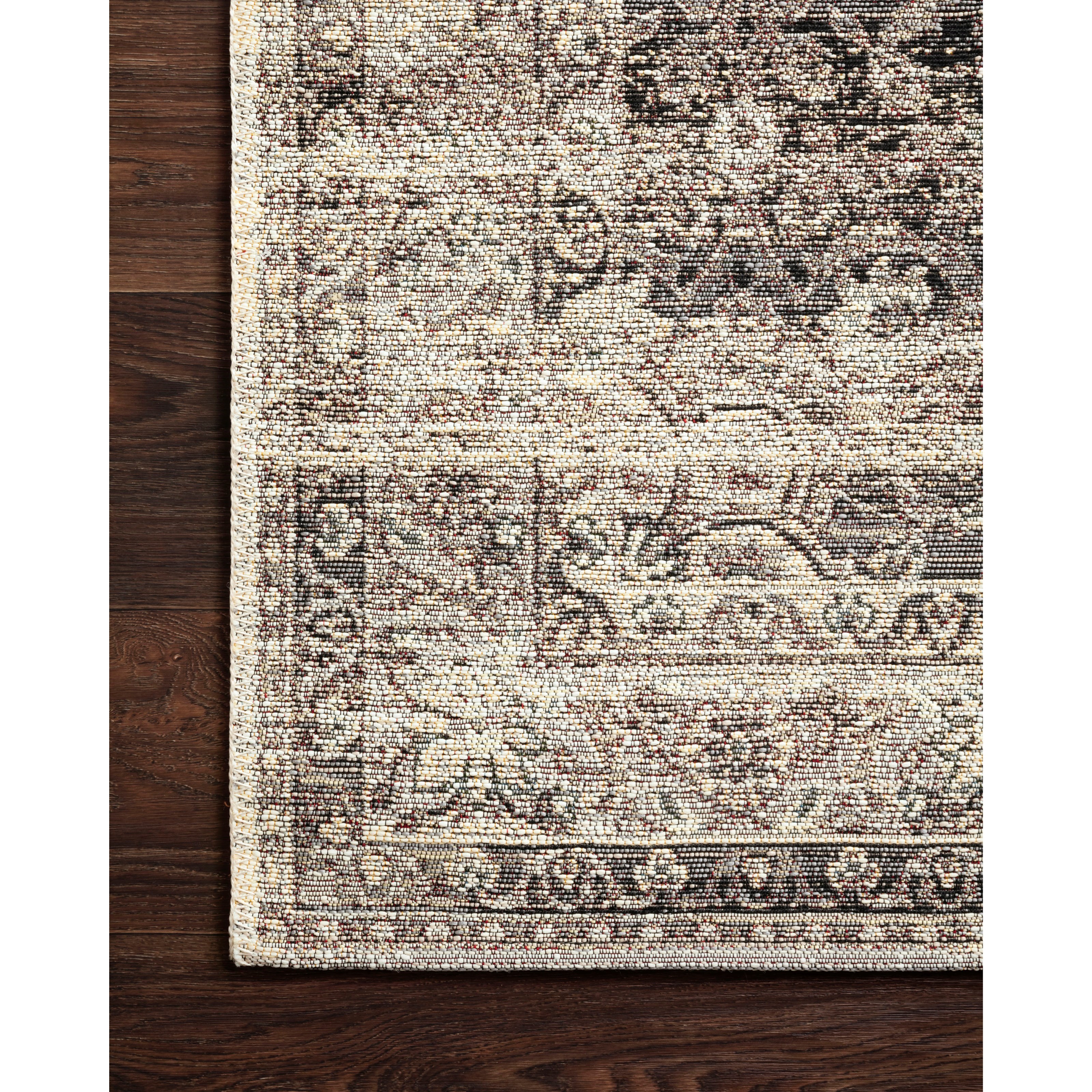 1'6" x 1'6"  Stone / Ivory Rug