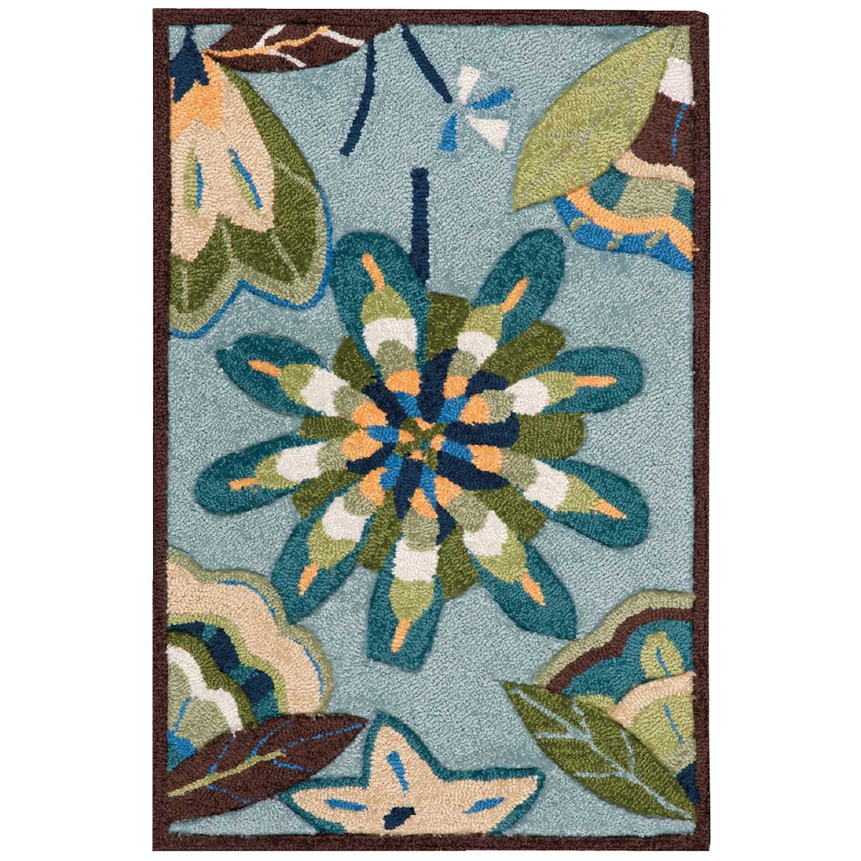 Nourison Fantasy 1'9" x 2'9"  Rug