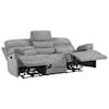 Homelegance Furniture Sherbrook Dual Reclining Sofa