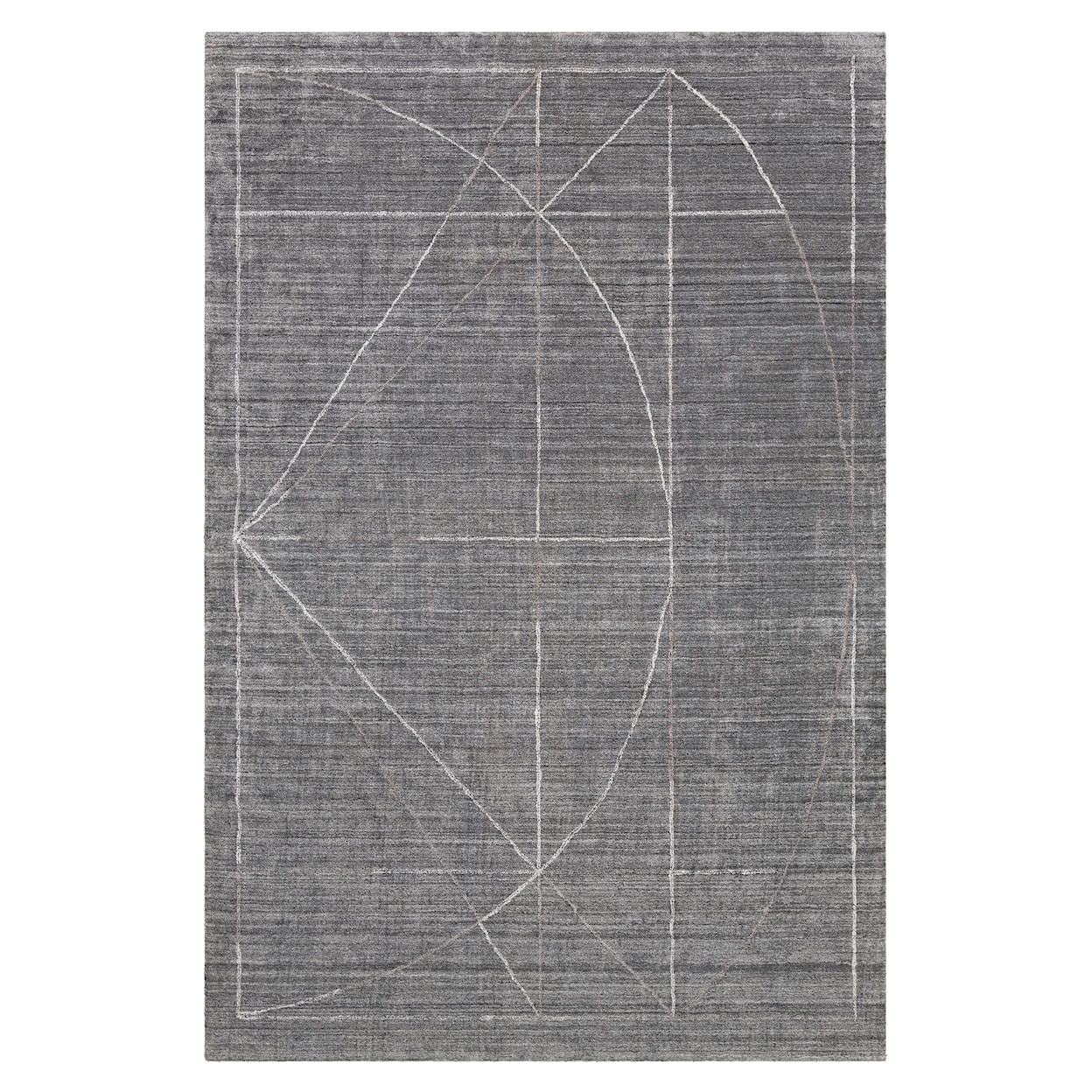 Uttermost Costilla Costilla Modern Gray 8 X 10 Rug