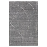 Costilla Modern Gray 6 X 9 Rug