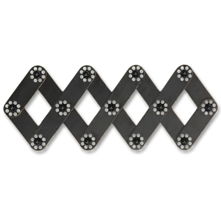 Black Metal Wall Hooks