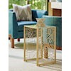 Tommy Bahama Home Palm Desert Redford Metal Accent Table
