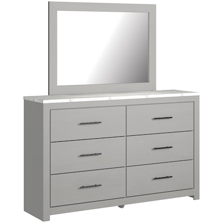 Dresser &amp; Bedroom Mirror