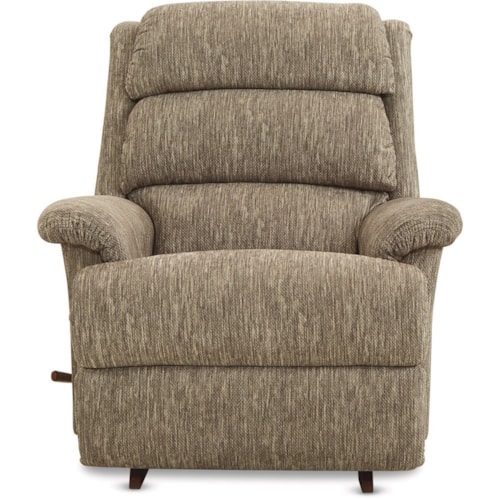 Wall Recliner with Channel-Tufted Back
