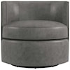 Bernhardt Fleur Fleur Leather Swivel Chair