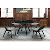 Armen Living Venus 5 Piece Black Dining Set