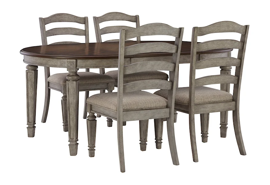 Lodenbay 5-Piece Dining Set by Signature Design by Ashley at Sam Levitz Furniture