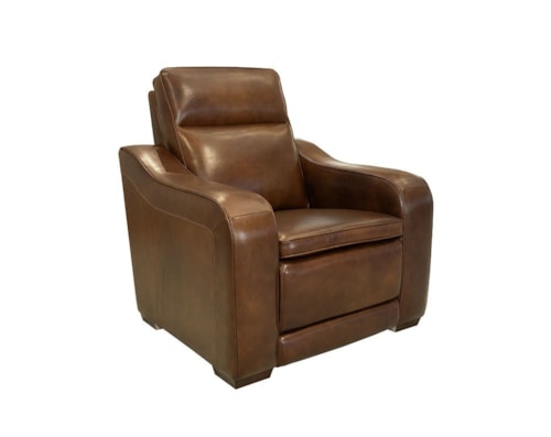 Casual Power Recliner with Power Headrest