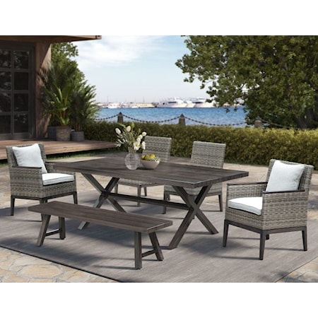 6-Piece Outdoor Dining Set