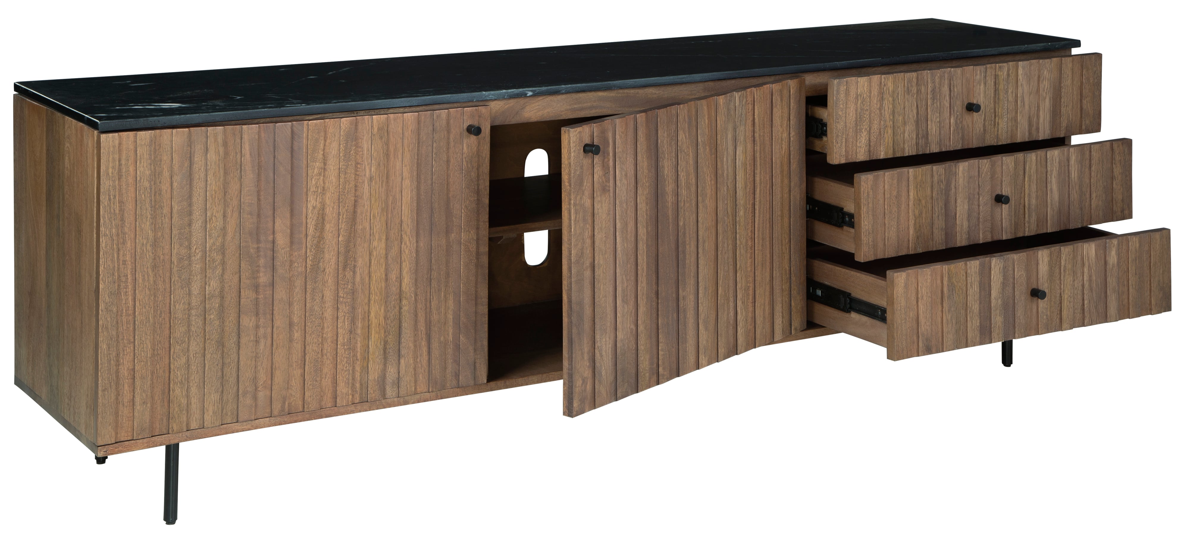 Signature Design by Ashley Barnford A4000535 Contemporary 3Drawer