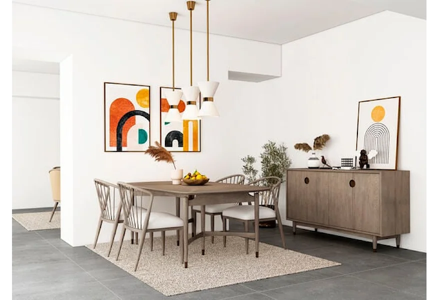 Finn 6-Piece Dining Group by A.R.T. Furniture Inc at Michael Alan Furniture & Design