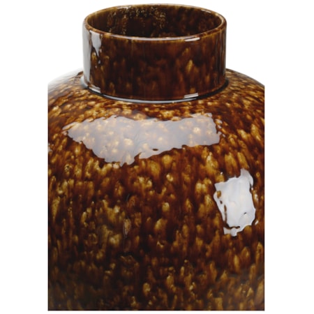 Tortoise Ceramic Vase - Lg