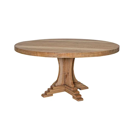 Farmhouse Round Dining Table