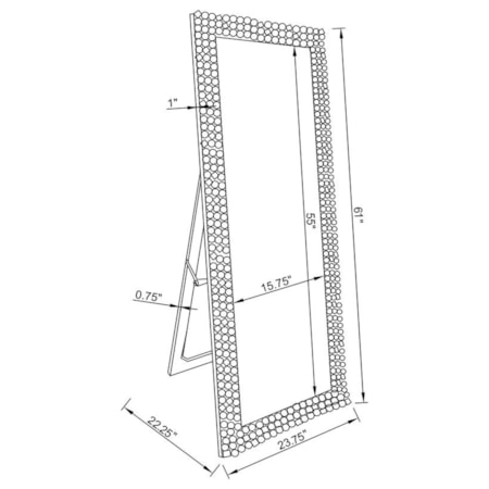 Mckay Frame Standing Mirrory