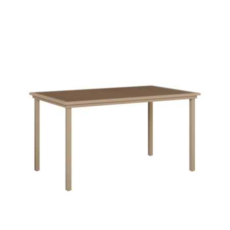 44" x 73" Poly Bar Table