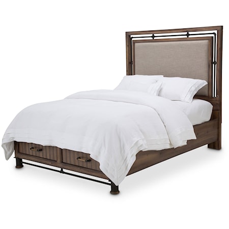 King Panel Bed