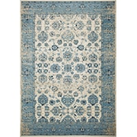 7'7" x10'10" Ivory Rectangle Rug