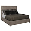 Bernhardt Bernhardt Interiors Morgan Leather Panel Bed Queen