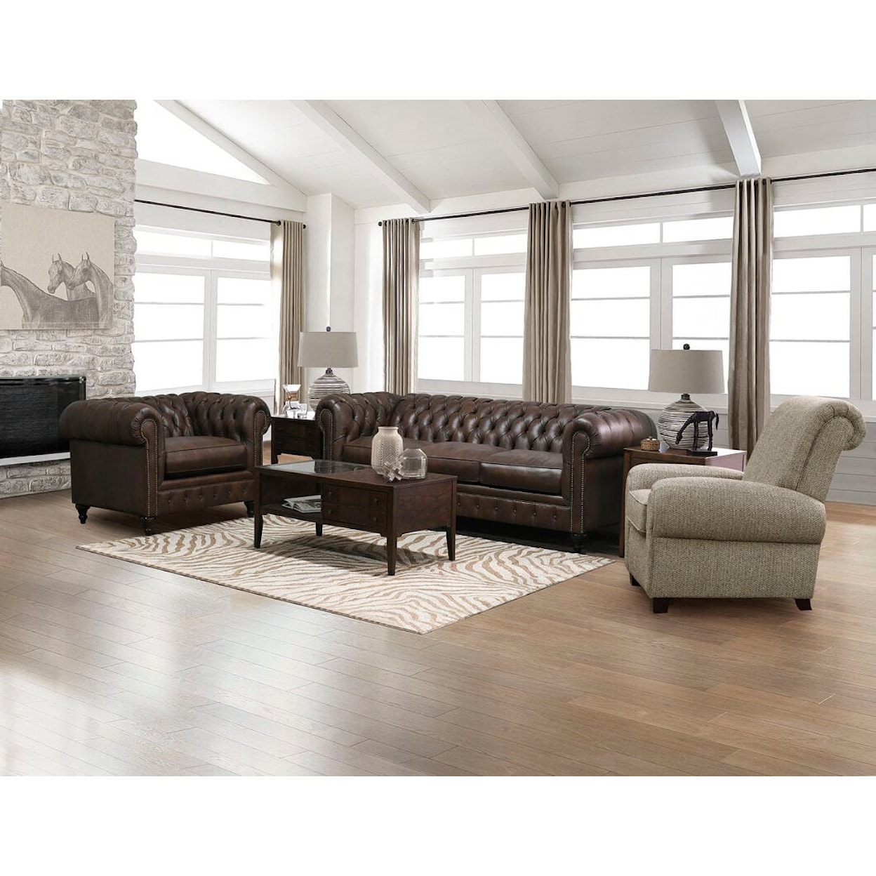 Dimensions 2R00/AL Series Sofa