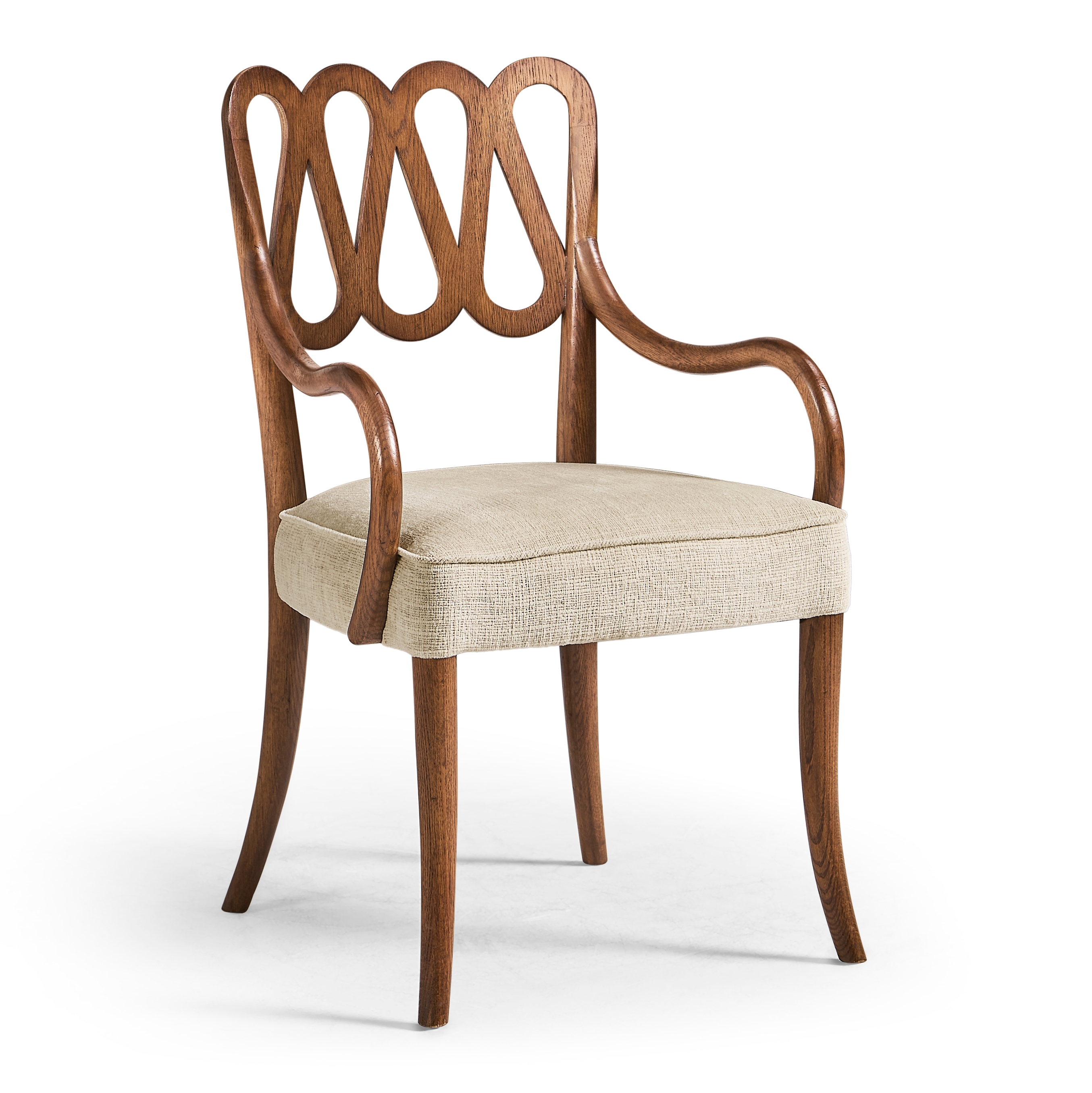 Ampney Toasted Oak Arm Chair