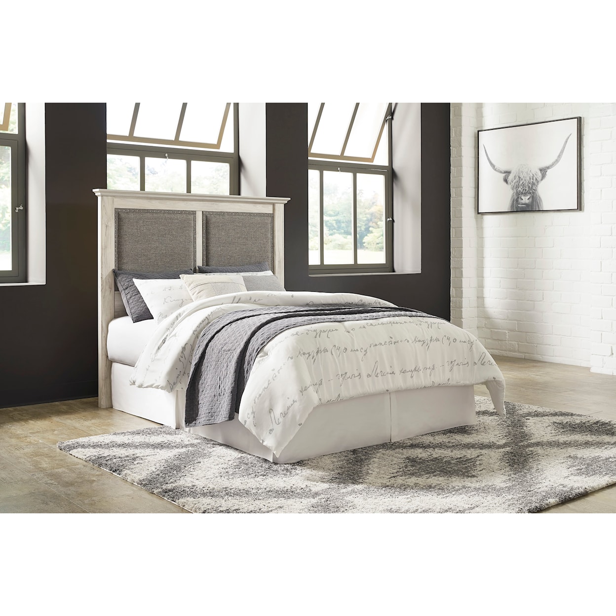 StyleLine APOLLO2 DYLAN Queen Uph Panel Headboard