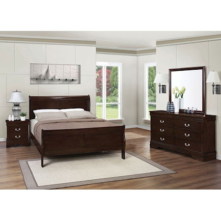 4-piece Full Bedroom Set