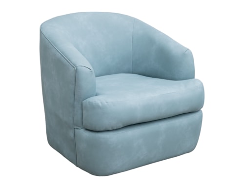 Contemporary Accent Chair with 360 Swivel