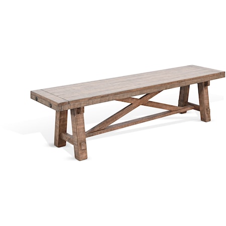 Bench, Wood Seat