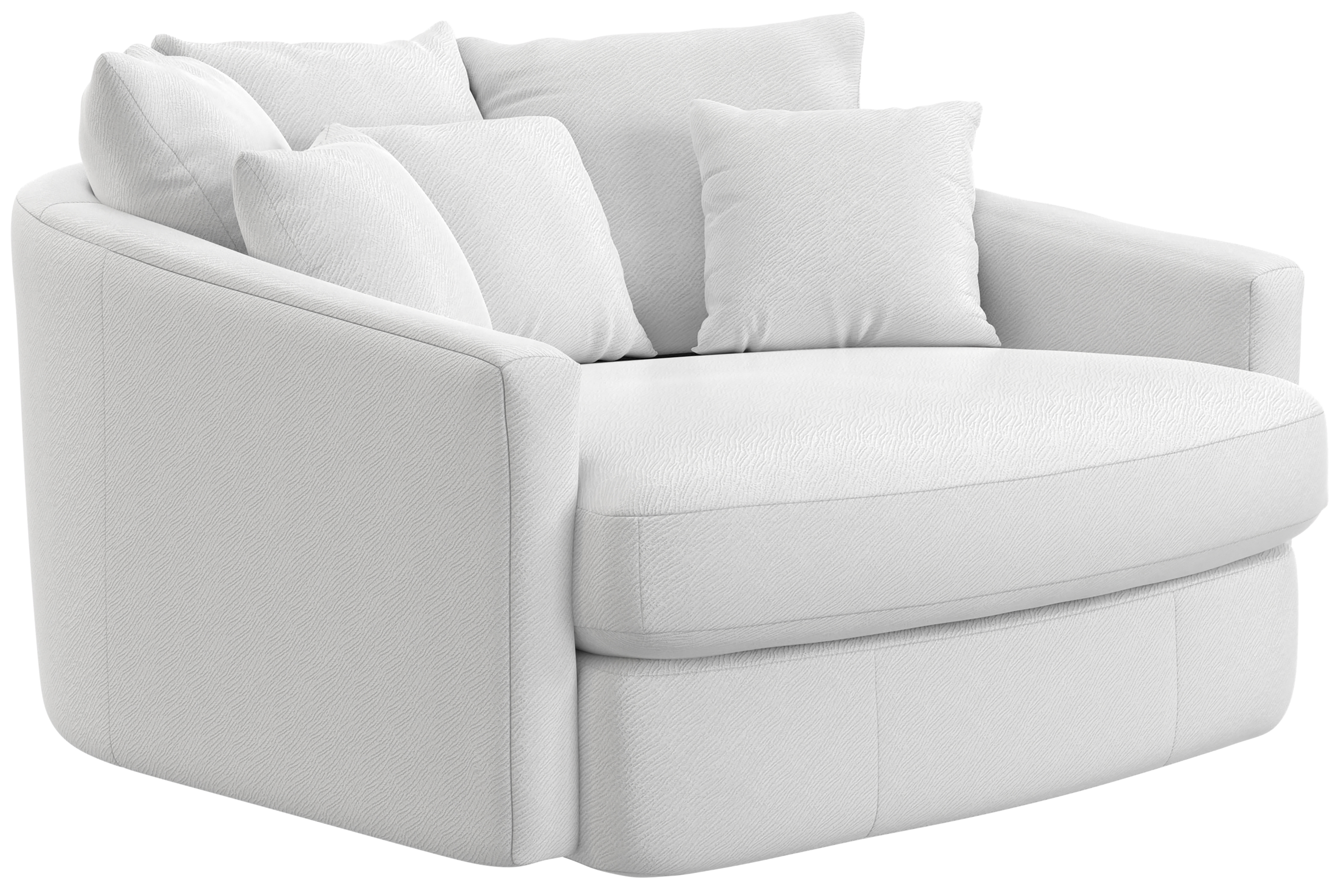 Round Accent Cuddle Chaise