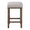 Uttermost Pryce Pryce Wooden Counter Stool