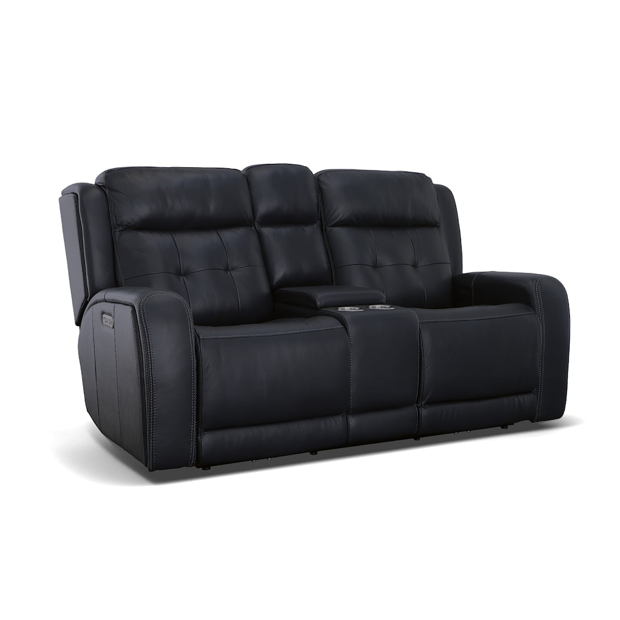 Flexsteel Latitudes - Grant Power Reclining Console Loveseat